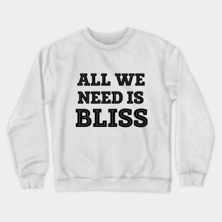 Happiness typography Crewneck Sweatshirt